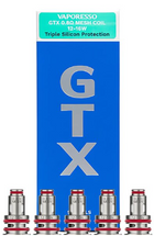 VAPORESSO GTX COILS (5 PACK) (Luxe Max 2 Compatible)