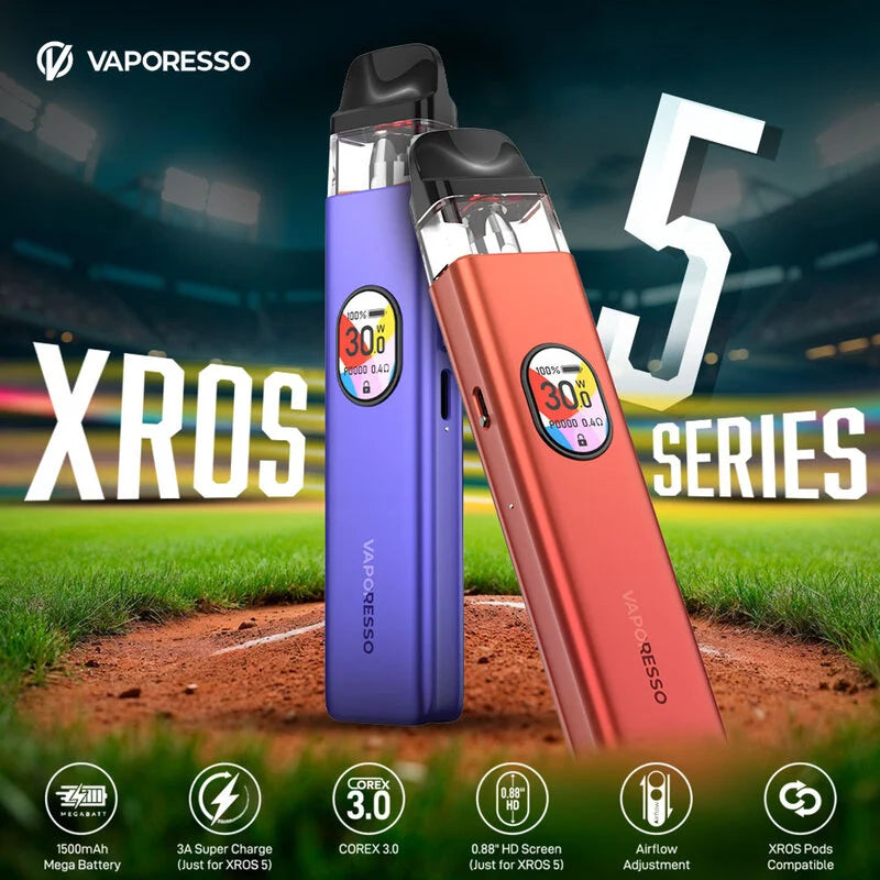 Vaporesso XROS 5 Open Pod Kit cloud chaserz inc Vaporesso XROS 5 Open Pod Kit cloud chaserz inc