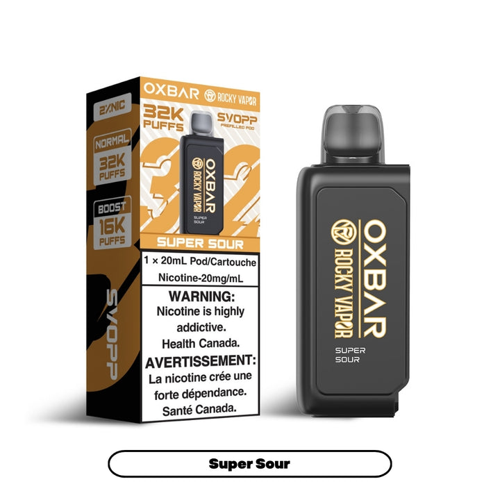 SVOPP ROCKY VAPOR OXBAR [PREFILLED PODS]