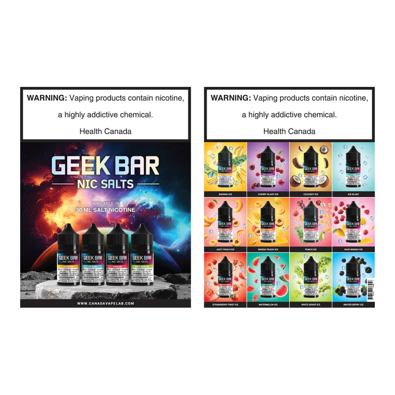 GEEKBAR NIC SALTS
